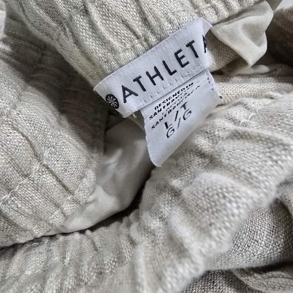 Athleta Womens's Light Beige Joggers - Picture 2 of 6